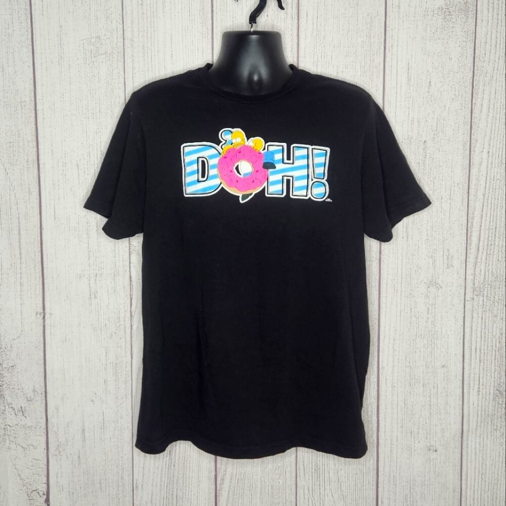 The Simpsons Black Short Sleeve T-Shirt - DOH, sz XL